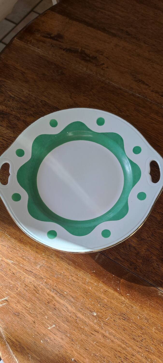 Sarreguemines and Digoin presentation dish