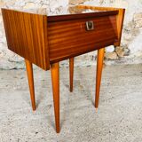 Vintage bedside, scandinavian style, circa 60
