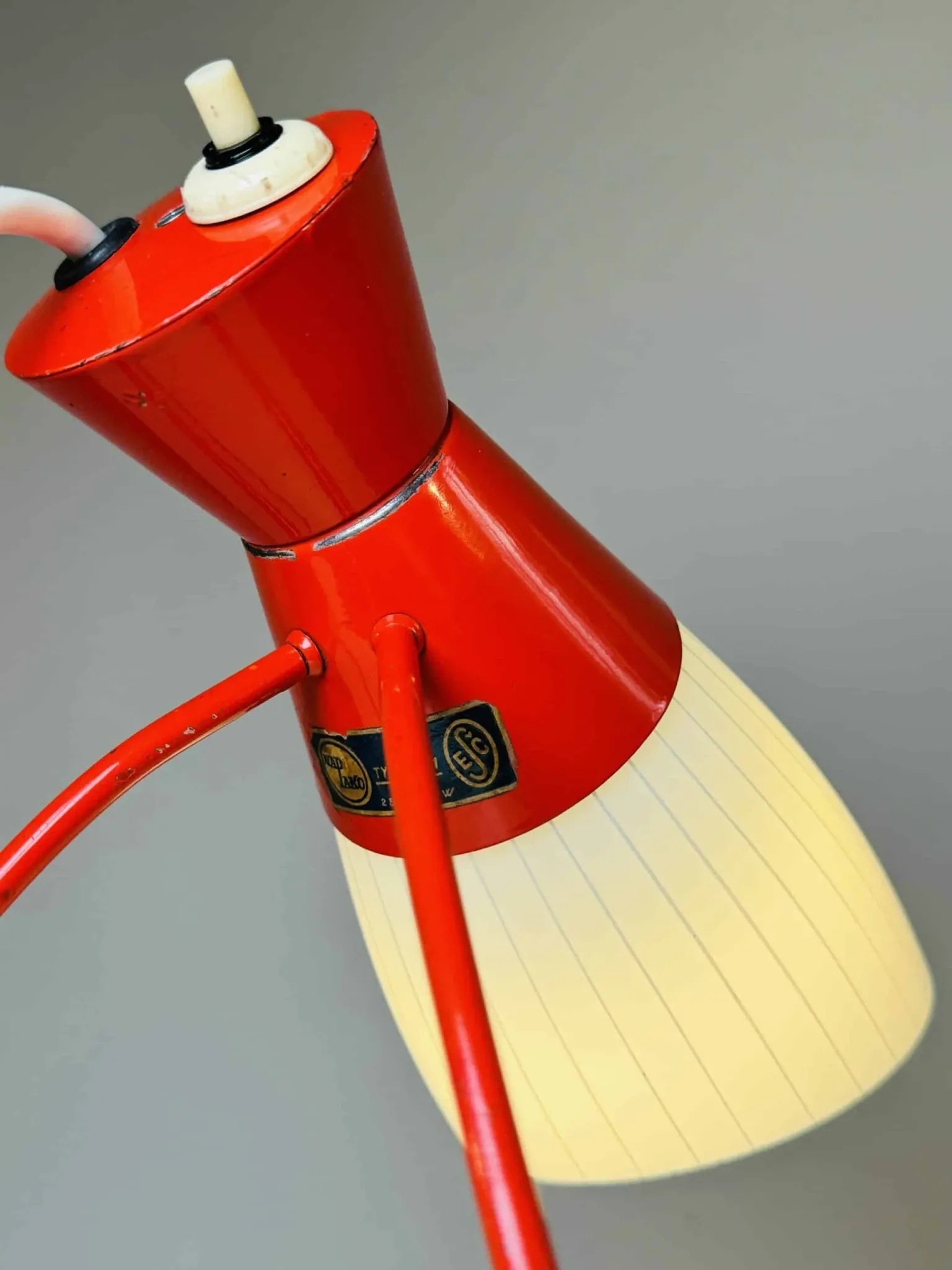 Model 1621 Desk Lamp By Josef Hurka For Napako, Czechoslovakia, 1950S