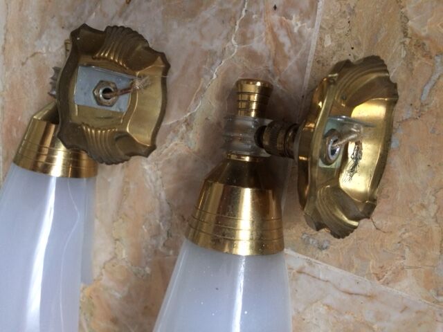 Wall lights 1950