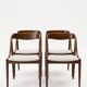 Set of 4 vintage Scandinavian chairs by Johannes Andersen - 1960