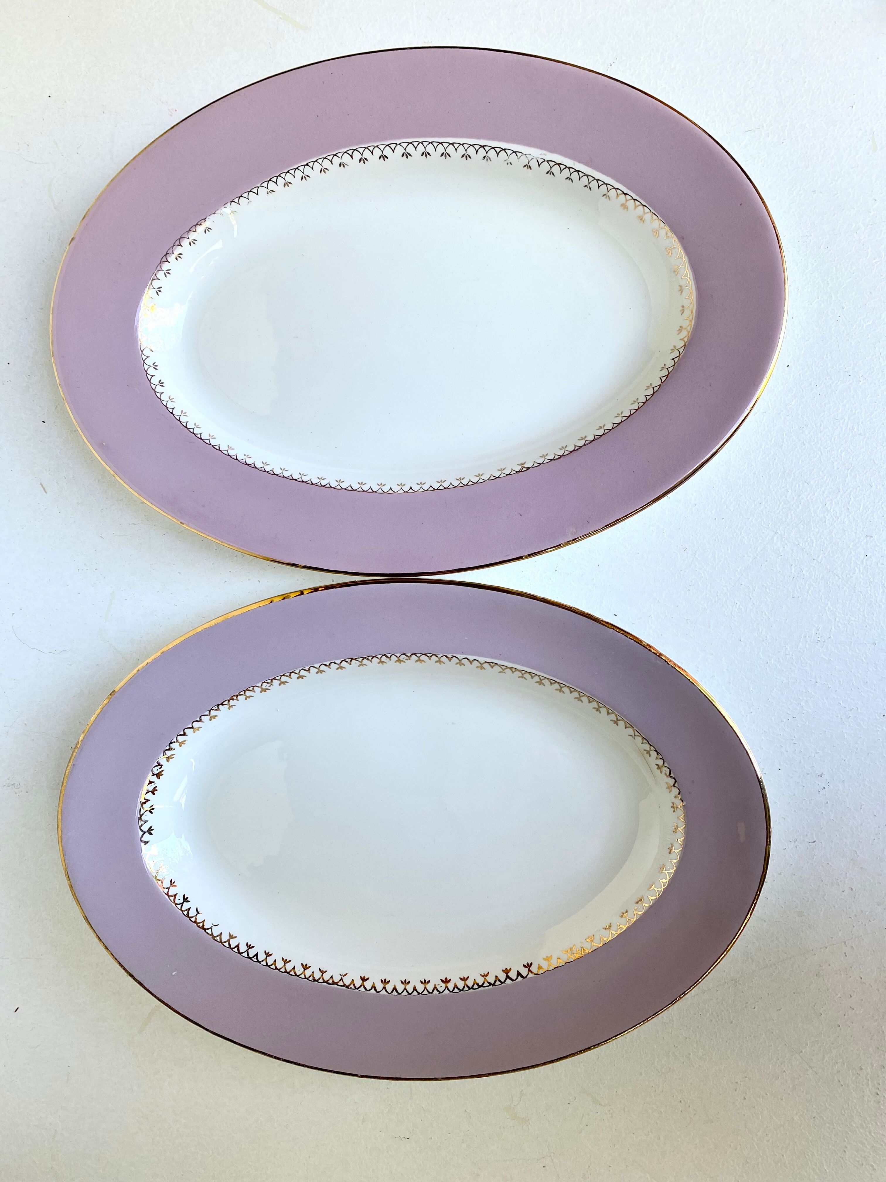 Oval dishes from Amandinoise
