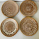 Vintage fawn plates