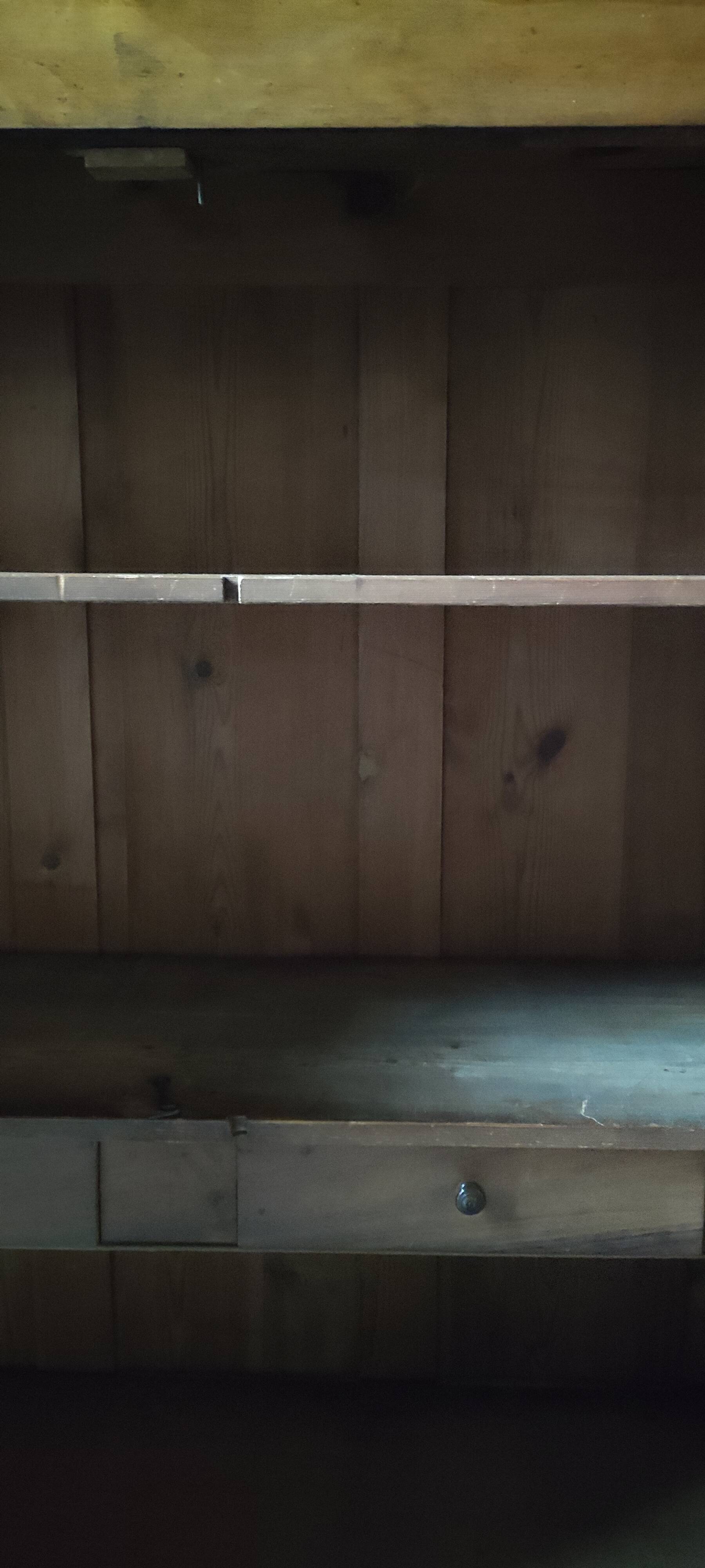 Wardrobe two doors Louis Philippe walnut