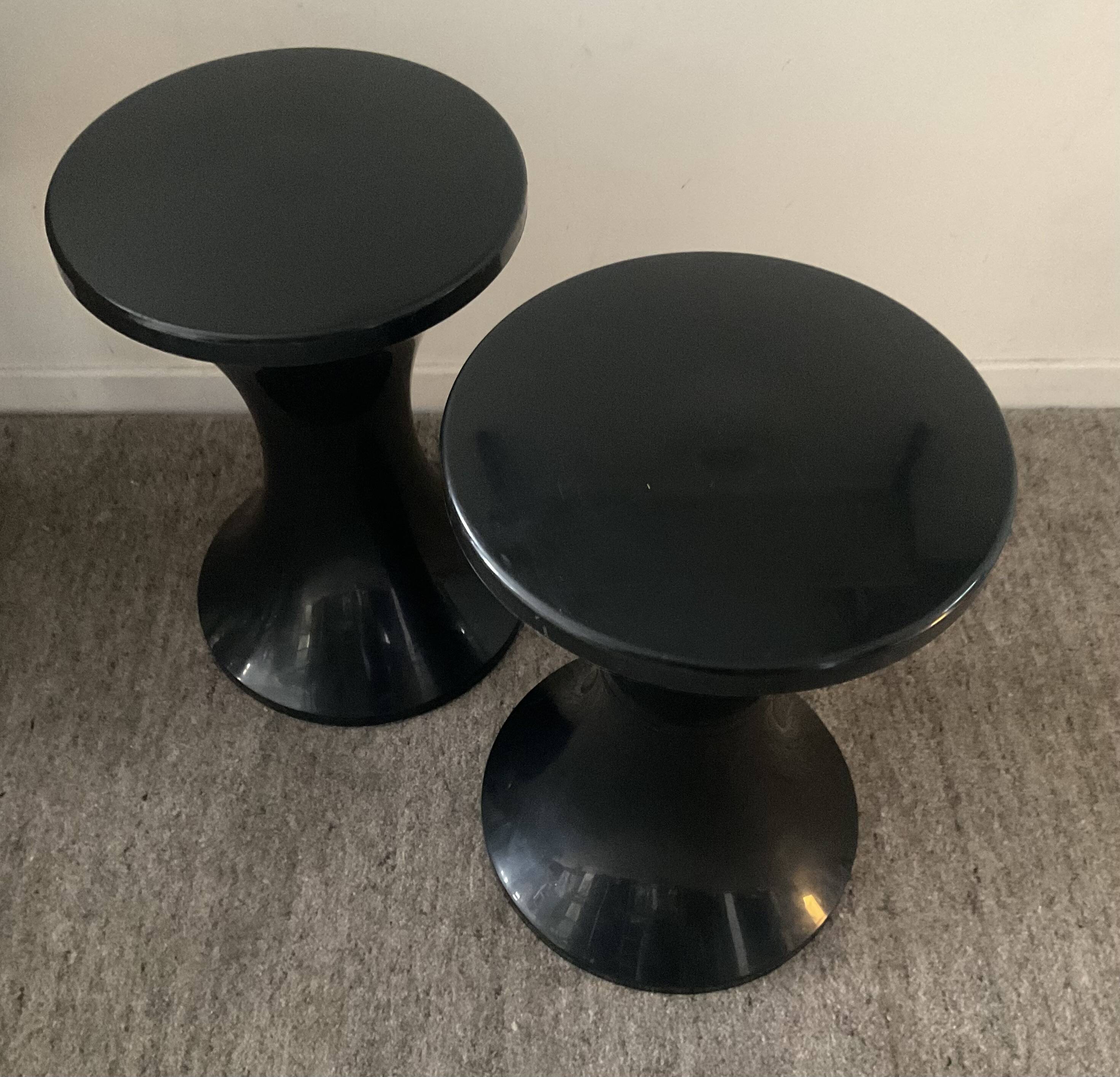Pair of Tam Tam stools from the 1970s.