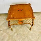 Rattan table