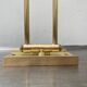 Old lamp wall lamp stem 2 arms vintage