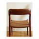 Model chair 75 in teak and rope by Niels Otto Moller