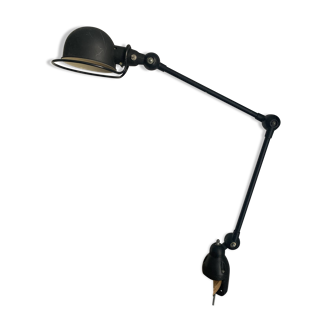 Vintage 1980 Jielde 2-arm lamp, original matte black - 100 cm