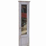 Miroir en Teck Long Etroit Patine Violet Inde