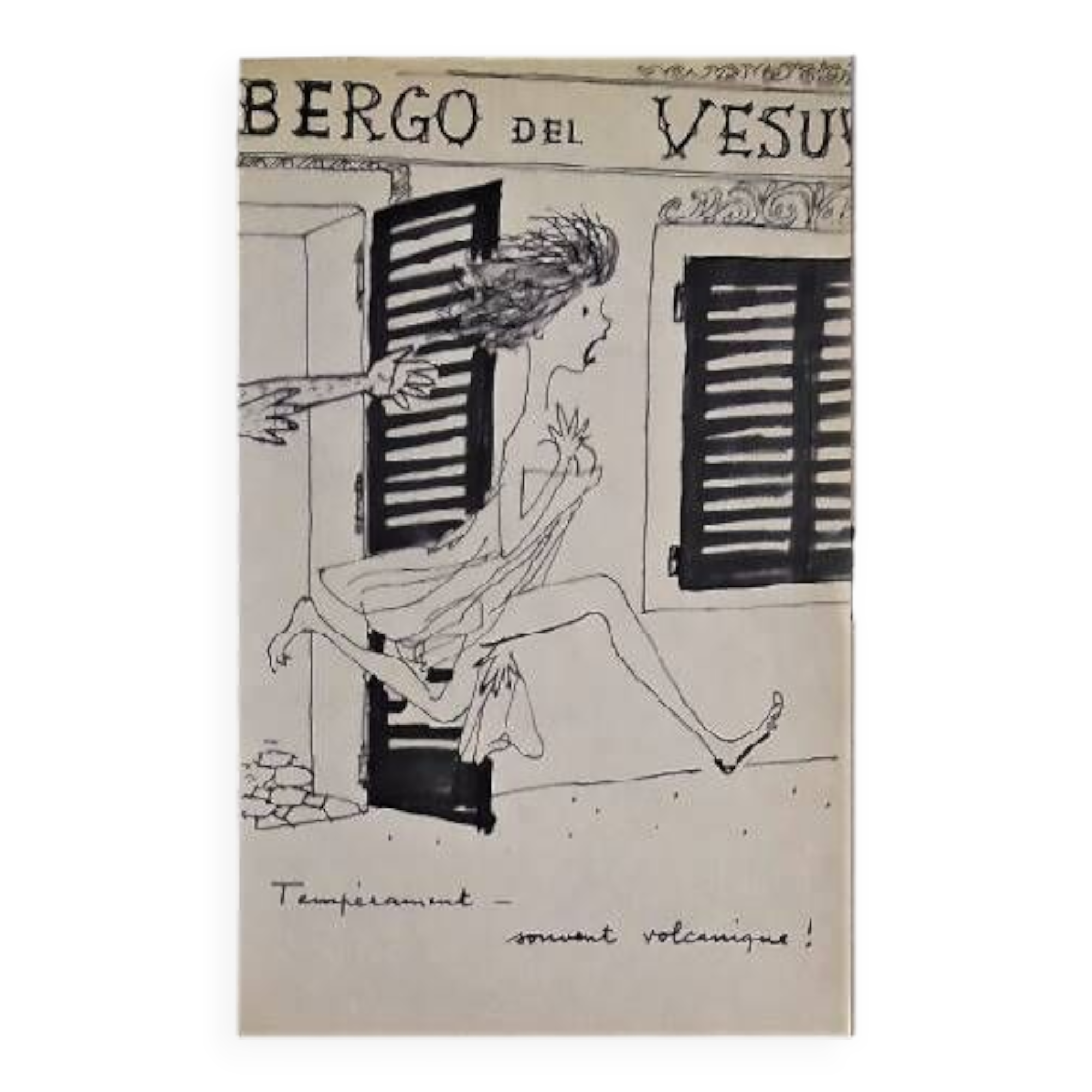 Illustrations Daninos from 1962 "Italy"
