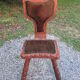 Chaise tripode esprit chalet