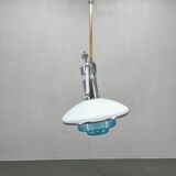 Rare Bauhaus Adjustable Ceiling Light by Otto Mueller, 1930s