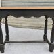 Table bureau vintage patinée