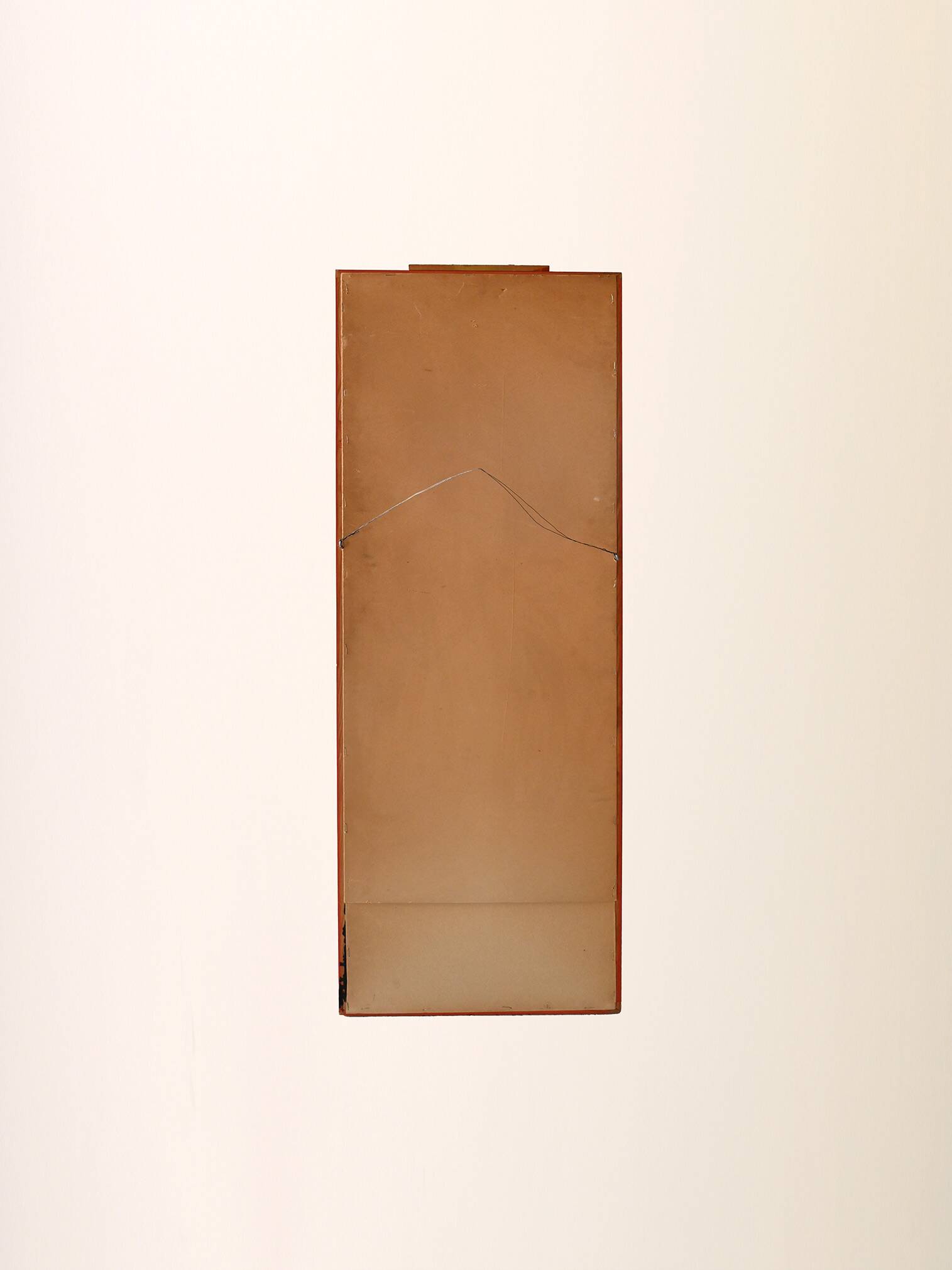 1930s Scandinavian Deco Painted Wood Mirror