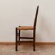 Set of six french mid-century dining chairs