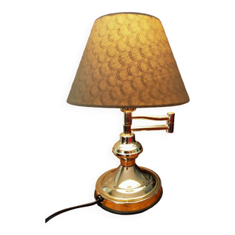 Small vintage lamp with offset arm