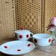 Lot de 3 plats de service vintages Scherzer Bavaria