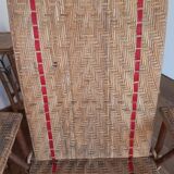 Chaise longue en rotin
