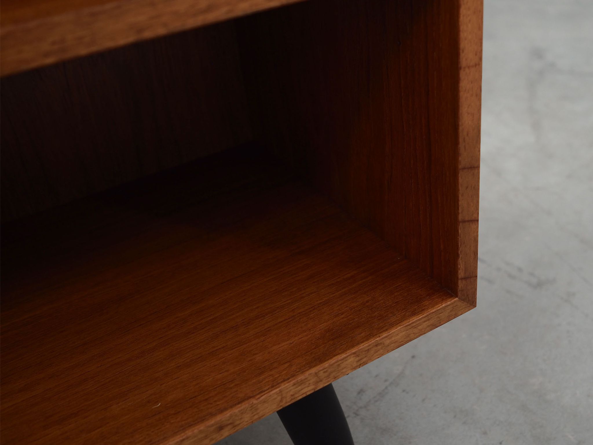 Teak bookcase, Danish design, 1970s, manufactured by Domino Møbler
