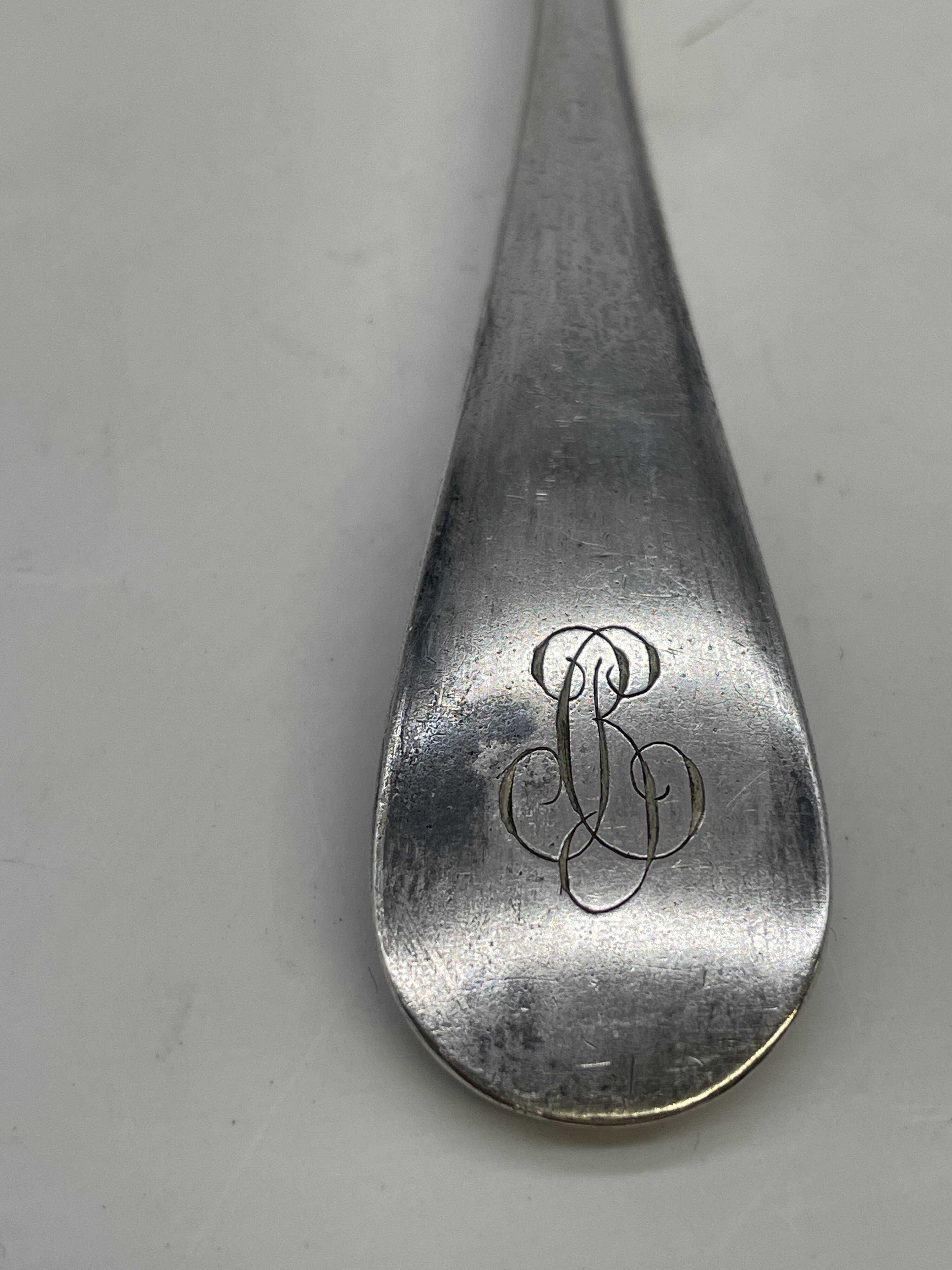 Set of 12 soup spoons, 7 lunch forks, 8 dessert cutlery.