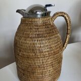 Thermos carafe covered in wickerdesign Ola Olson for Xtra 1980