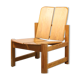 Vintage scandinavian pine lounge chair