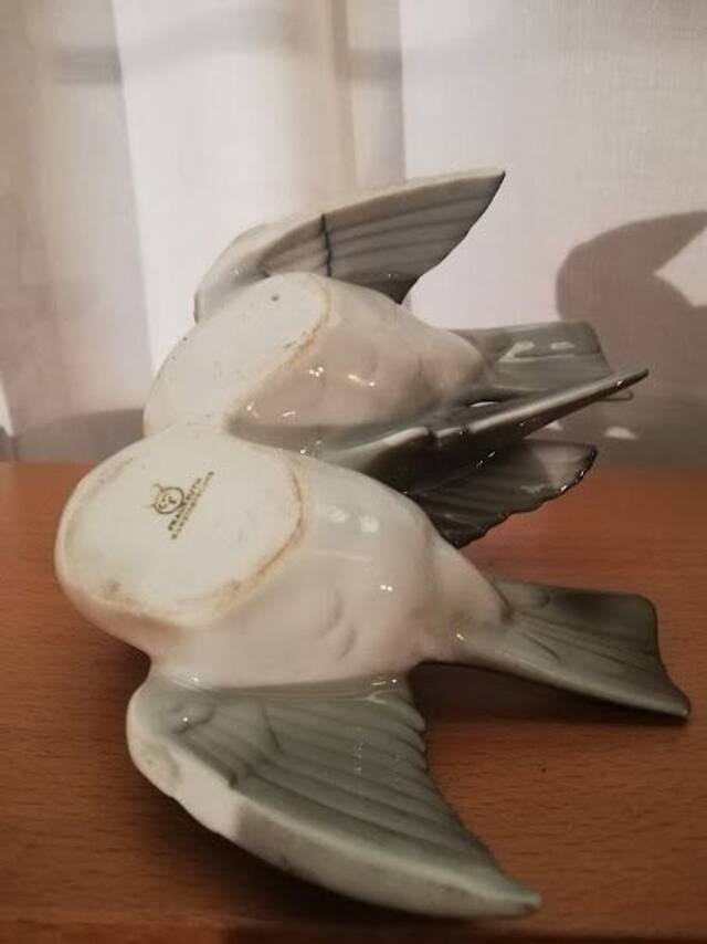 Couple of birds - Fraureuth porcelain Carl Nacke