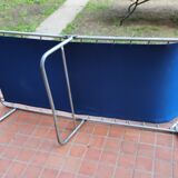 Folding sunbed deckchair