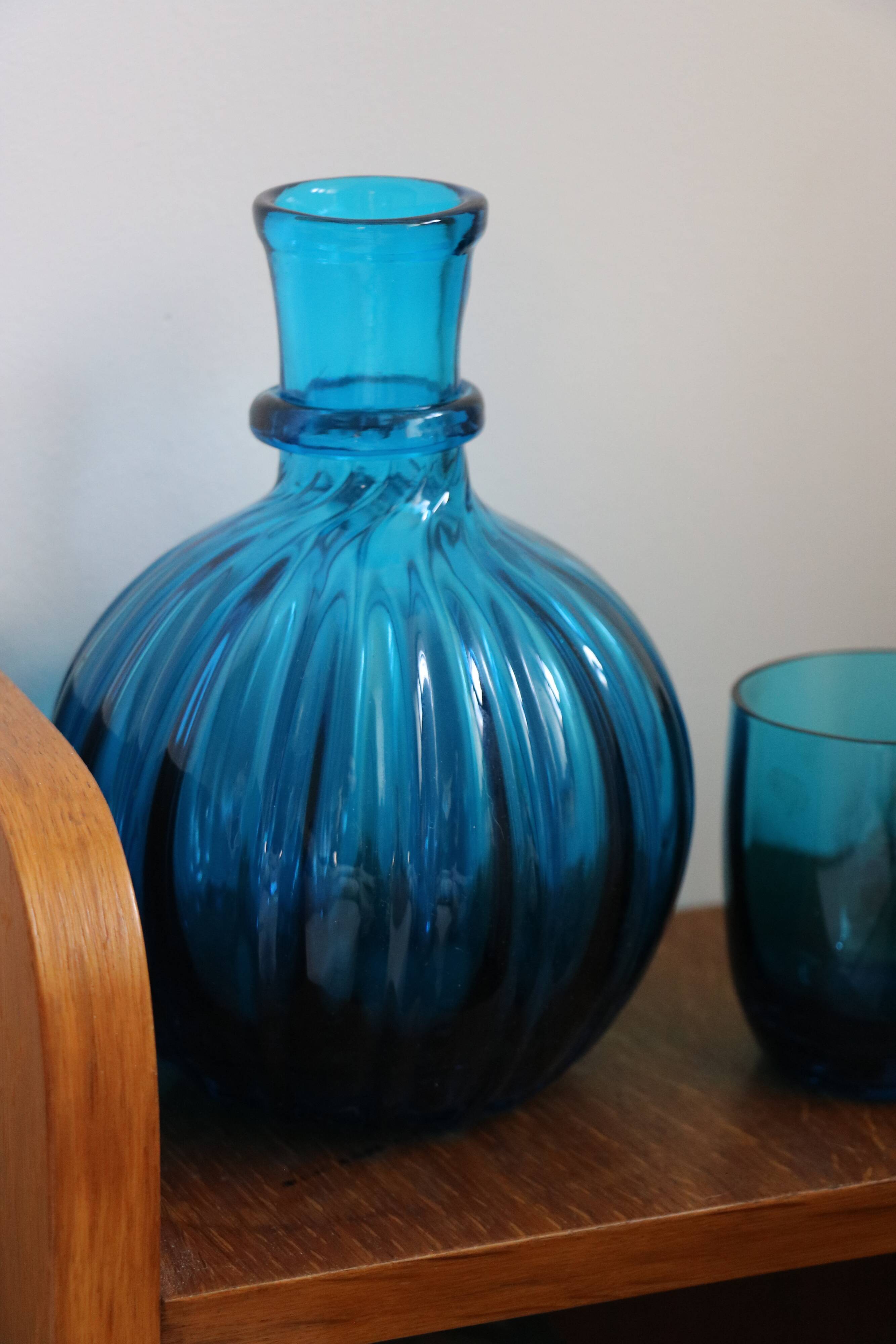 Night carafe and glass