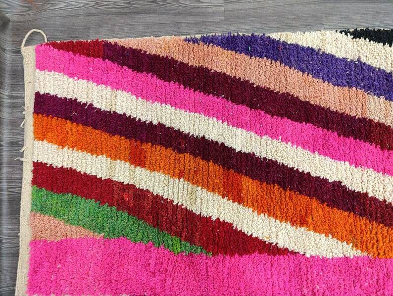 Rare handmade wool rug 200cm x 300cm