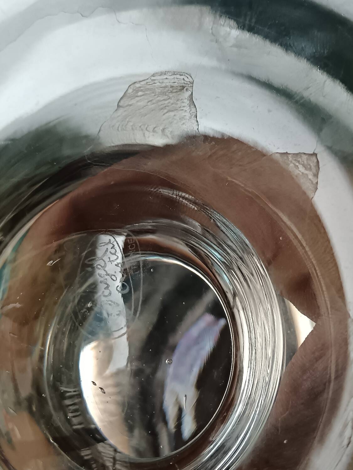 Large Bayel Crystal Vase