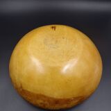 Wooden dish signed E - Circa 1960-1970