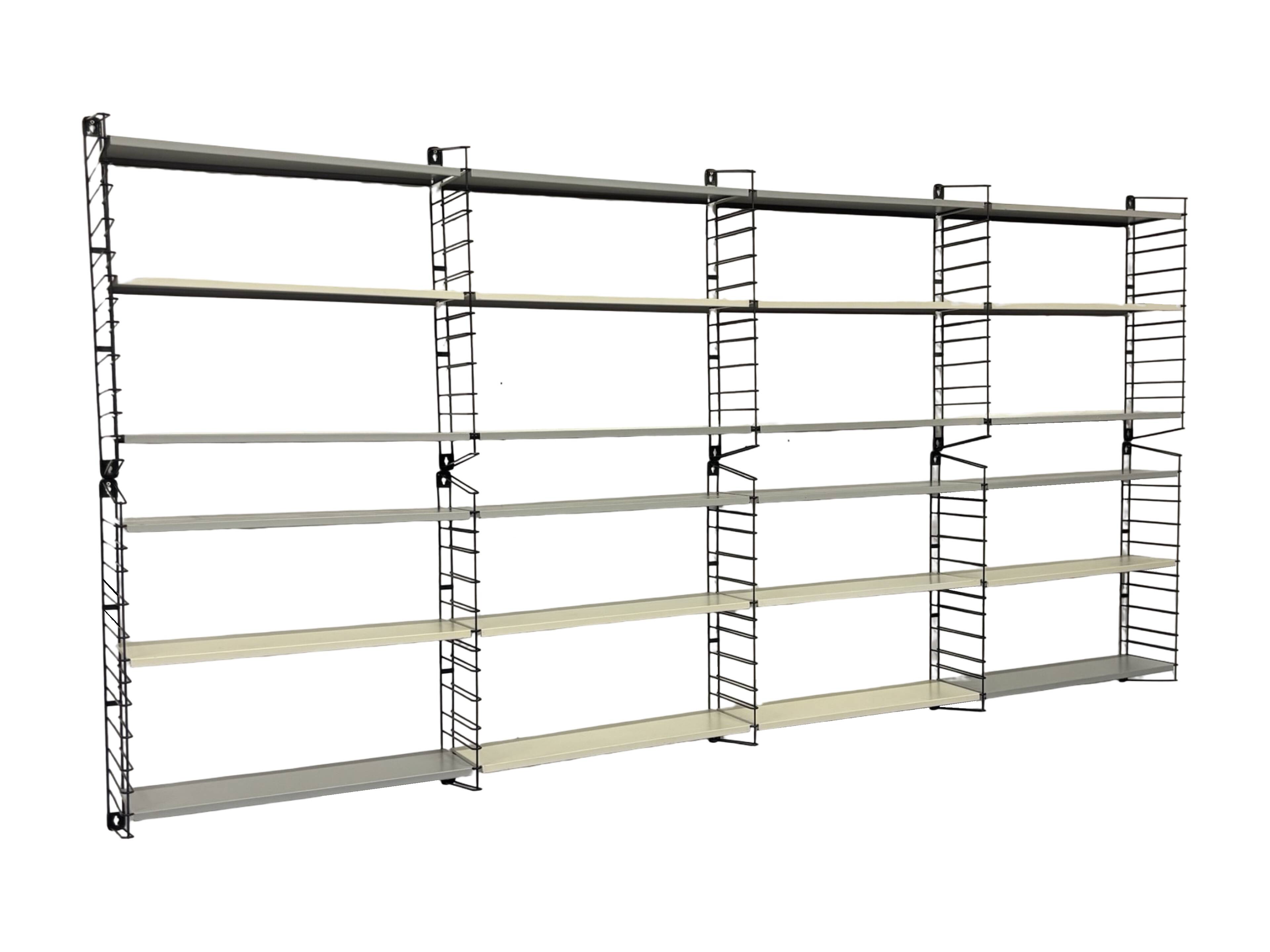 Vintage XXL Tomado Holland Wall Unit Shelving unit Modular 1960 Design