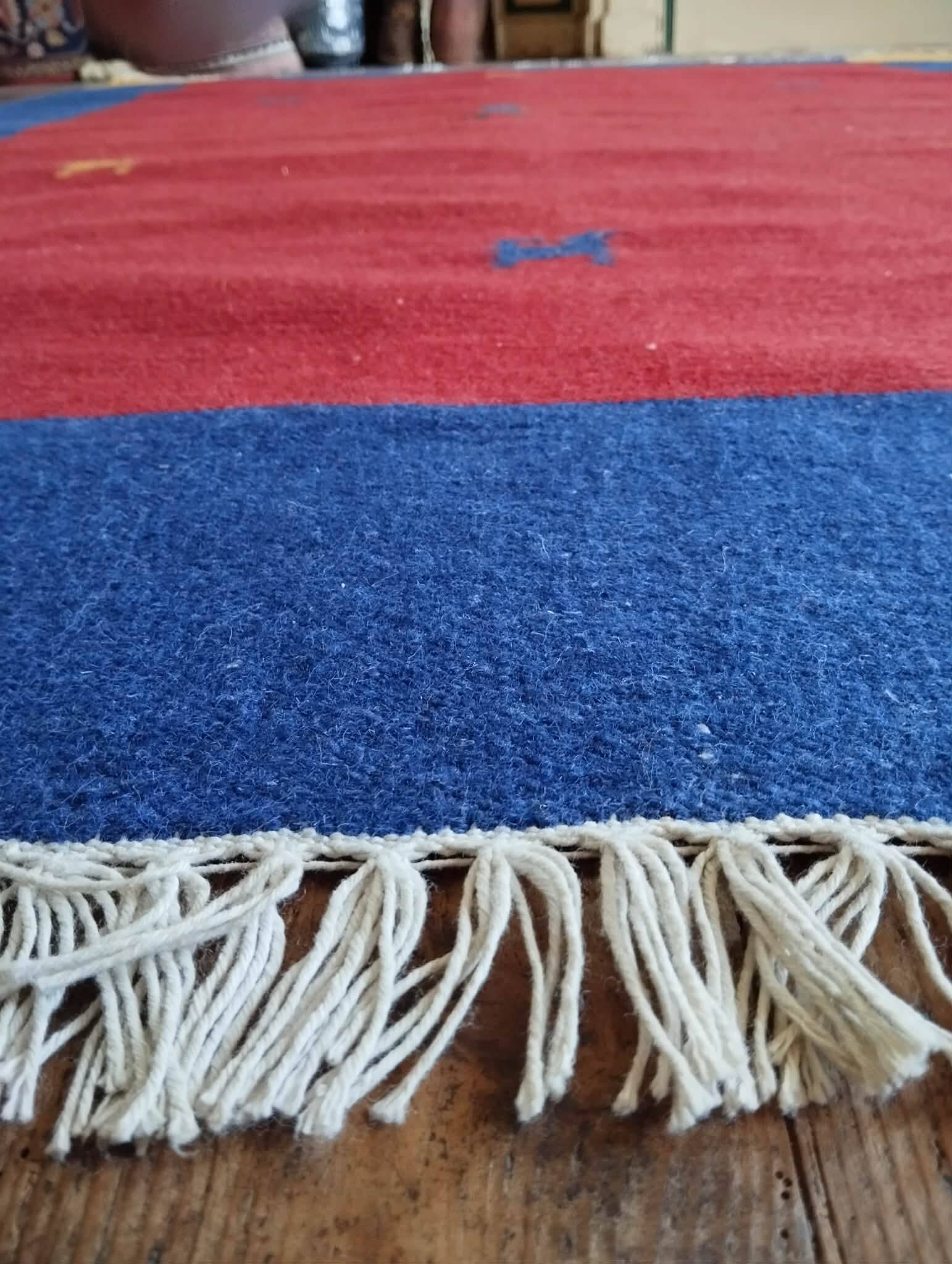 Handmade Indo Gabbeh rug 233x171cm