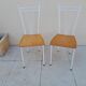 Paire de chaise vintage