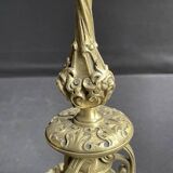 Pair of 19th century candlesticks – Gilt bronze