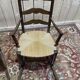 Paire de fauteuils pailles rustiques à bascule - rocking-chair chair