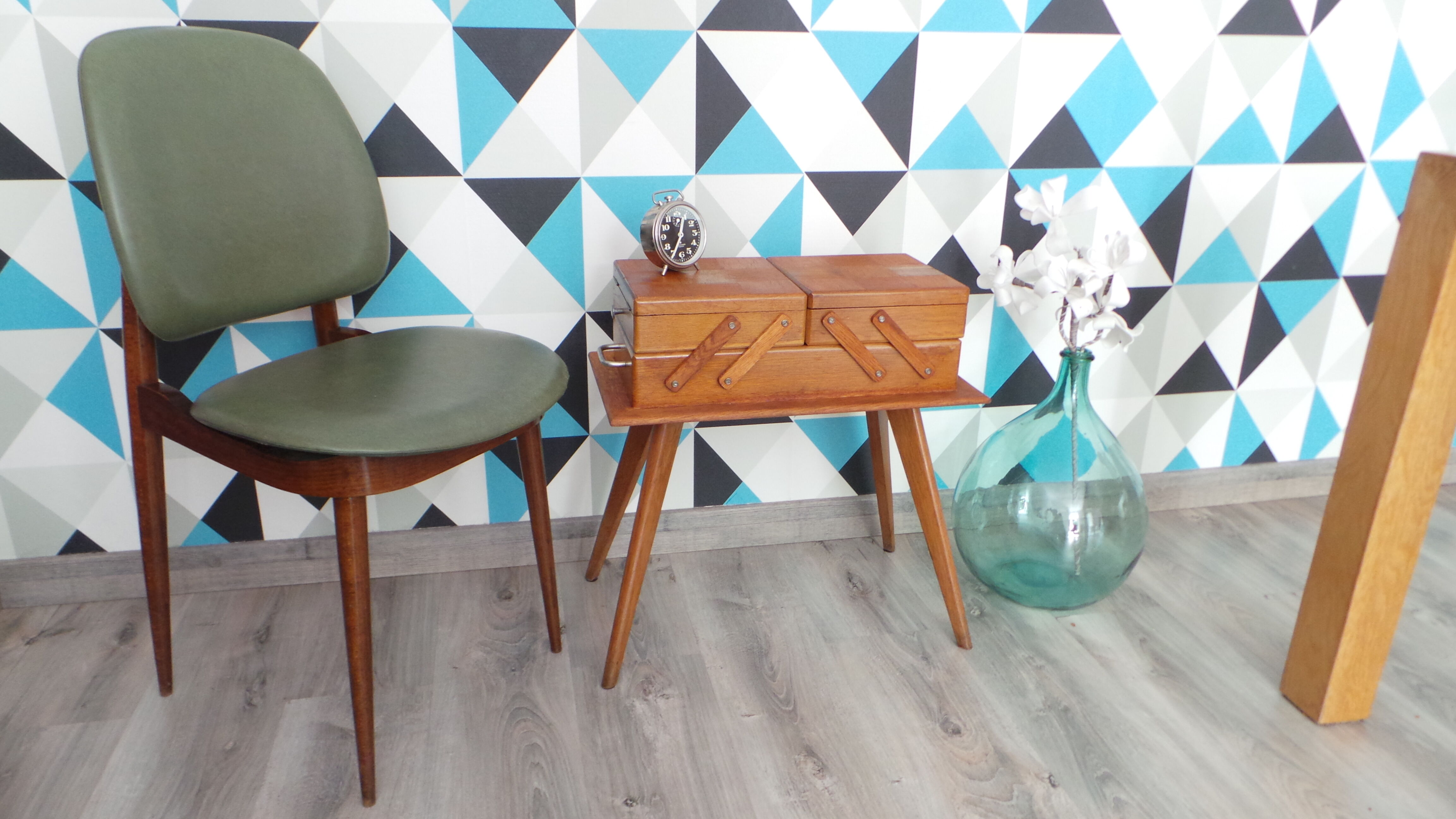 Set of 6 chairs model Pegasus at baumann around 1960