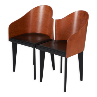Pair of Toscana chairs by Piero Sartogo 1986
