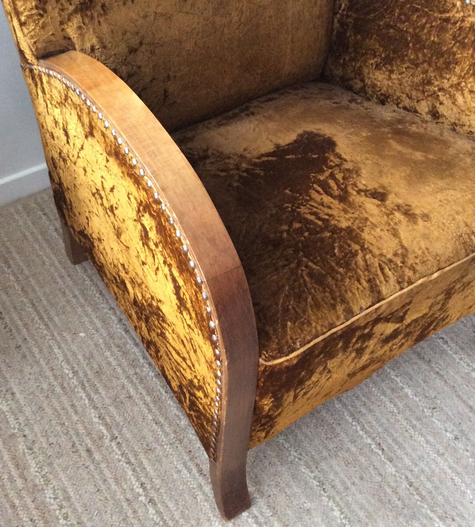 Fauteuil club des années 60