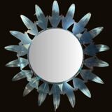 Mid-Century red wall tiles of hierro forjado in floor shape, years 50