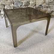 Table basse carré en plastique moulé, 1970