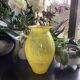 Vase en verre soufflé vintage