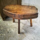 Brutalist tripod stool