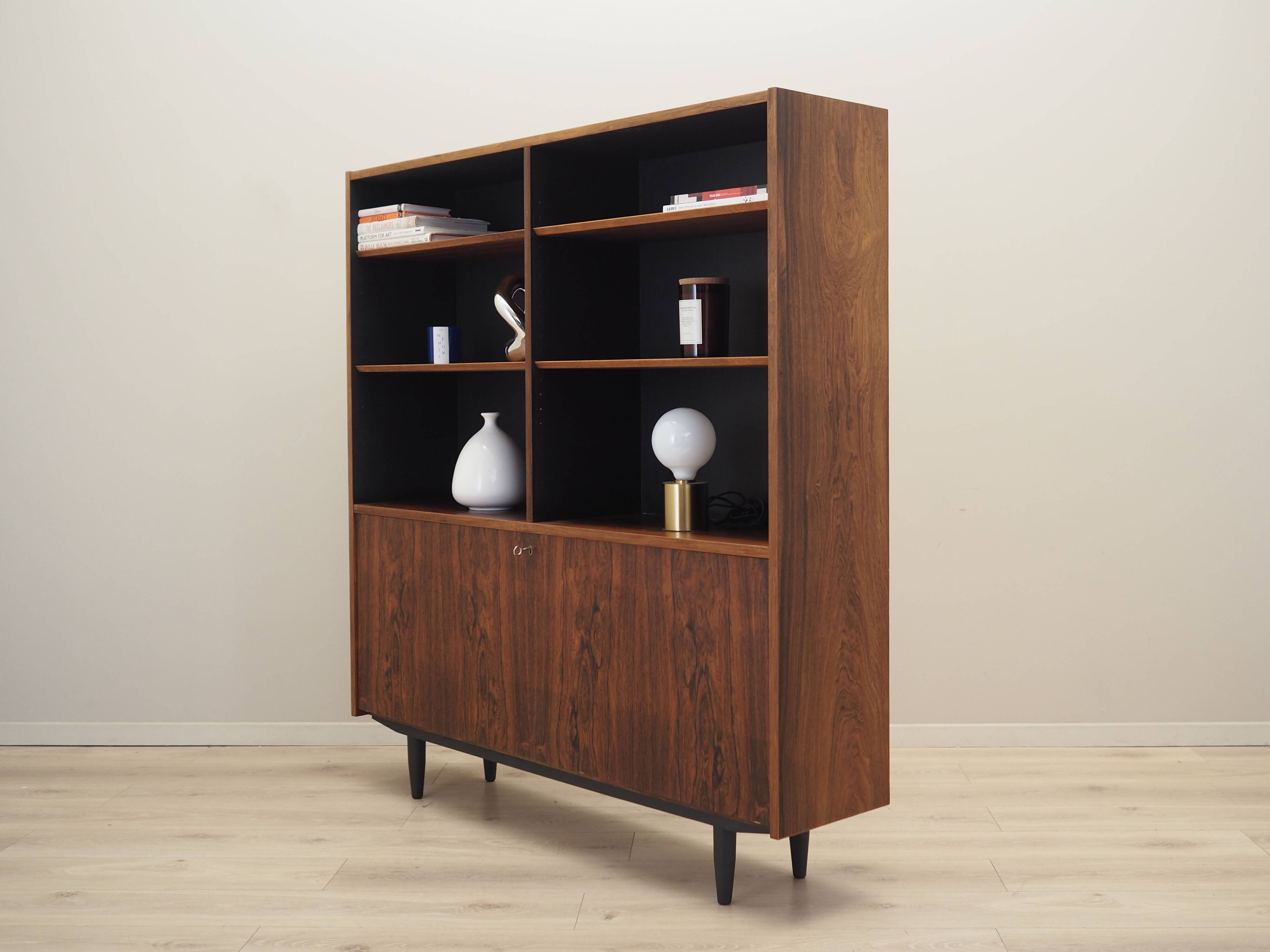 Rosewood bookcase, Danish design, 1970s, manufacturer: Hundevad