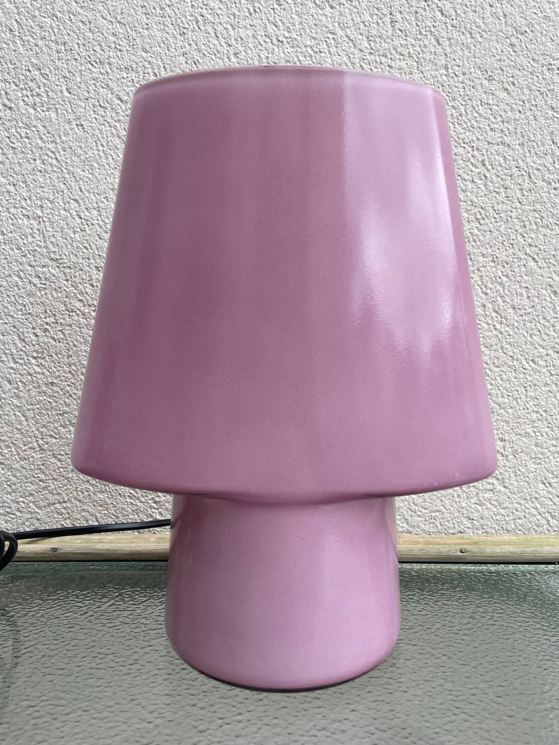 Vintage Habitat mushroom lamp