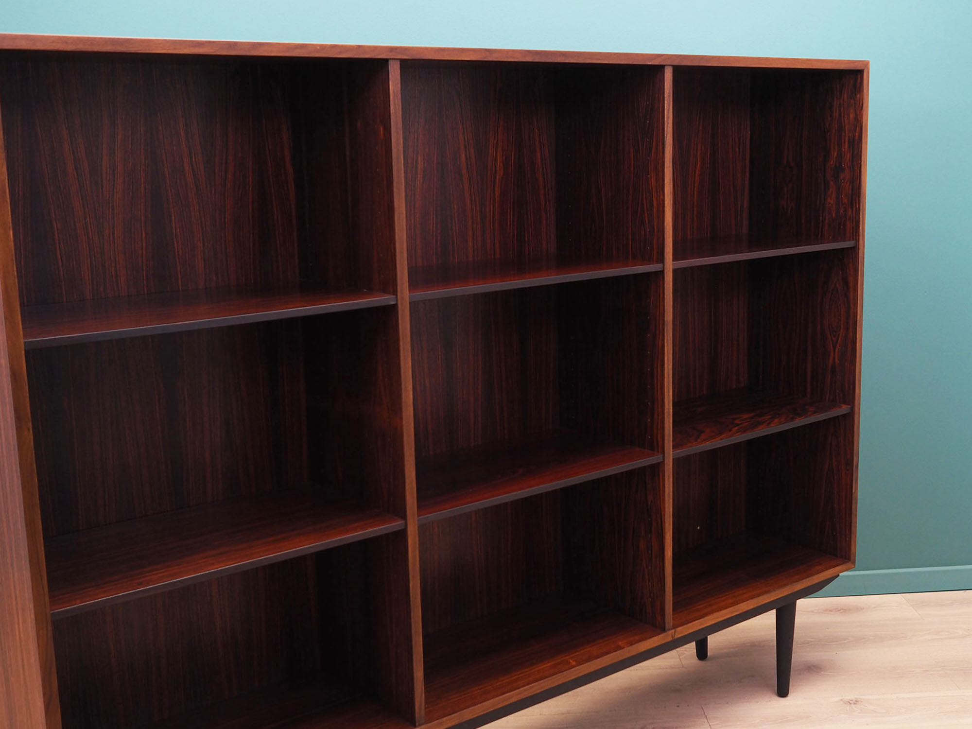 Rosewood bookcase, Danish design, 1960s, manufactured by Duba Møbelindustri