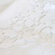 Antique cotton and linen sheet, flower embroidery, rare, 190 x 190