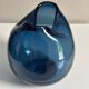 Blown glass ball vase